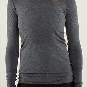 Lululemon Swiftly Tech Women's Gray Long Sleeve Top